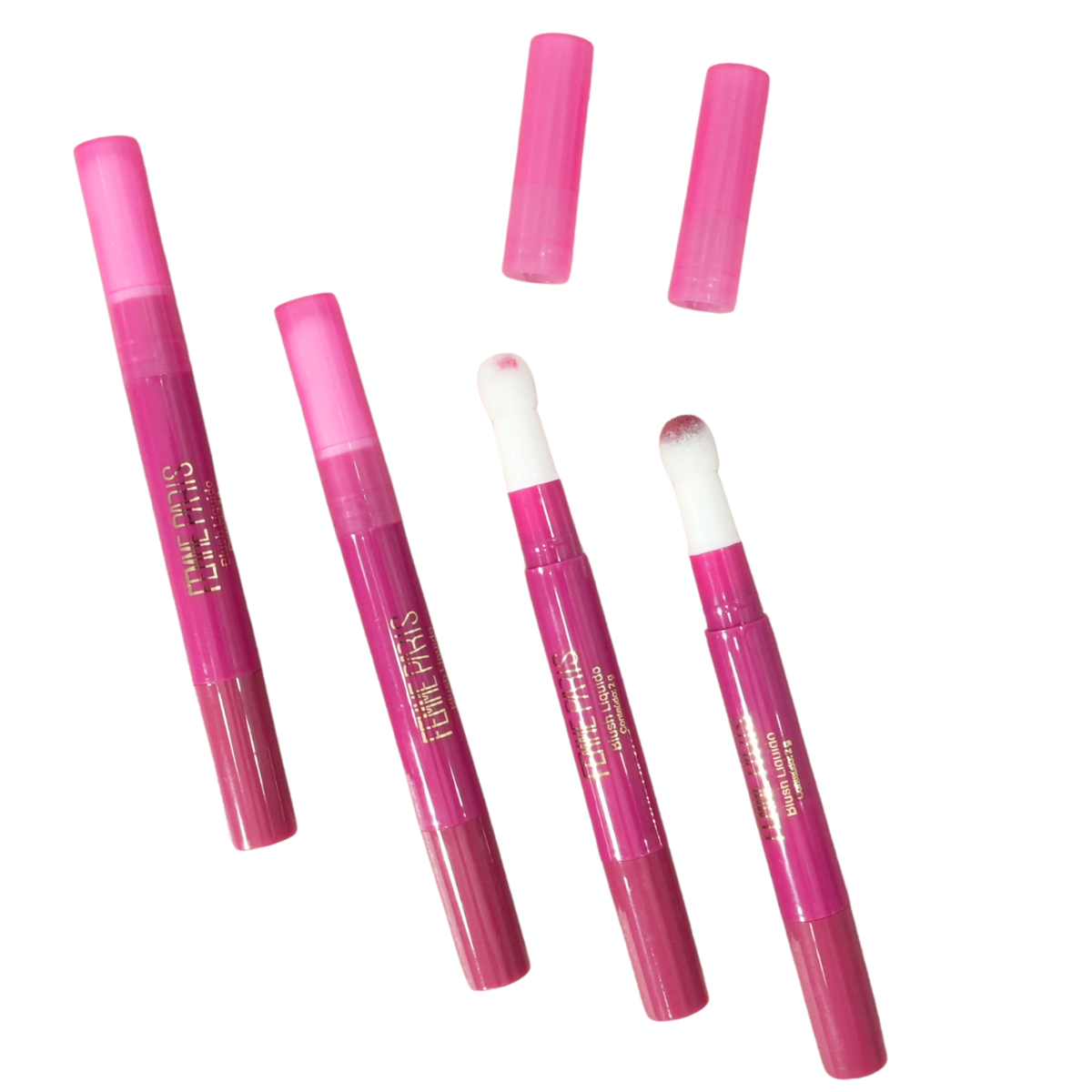 Blush Líquido Femme Paris FR122 Box com 24 peças