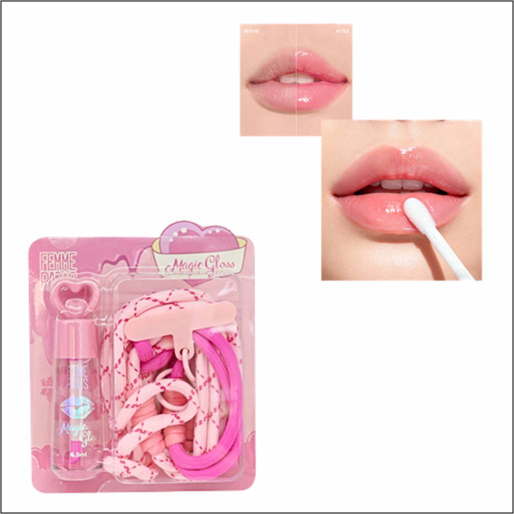 ATACADO: Magic Gloss com Cordão para Celular Femme Paris – Box com 12 Peças – FR150