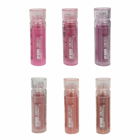 ATACADO: Lip Gloss Femme Paris – Box com 24 Peças – FR632