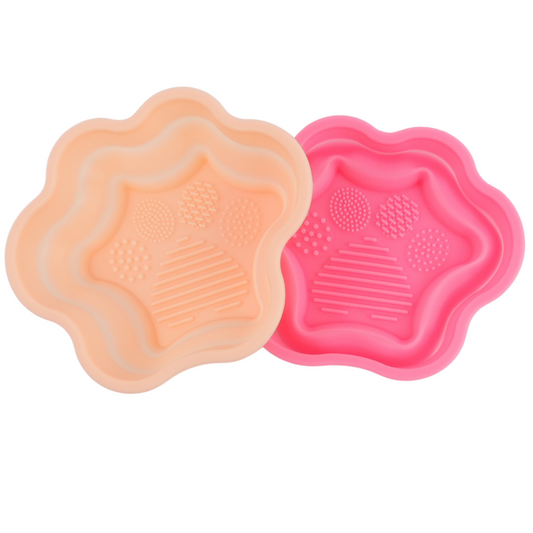 Suporte Para Limpar Pincel Mandala JD3277 – Pacote com 12 unidades – Cores Variadas