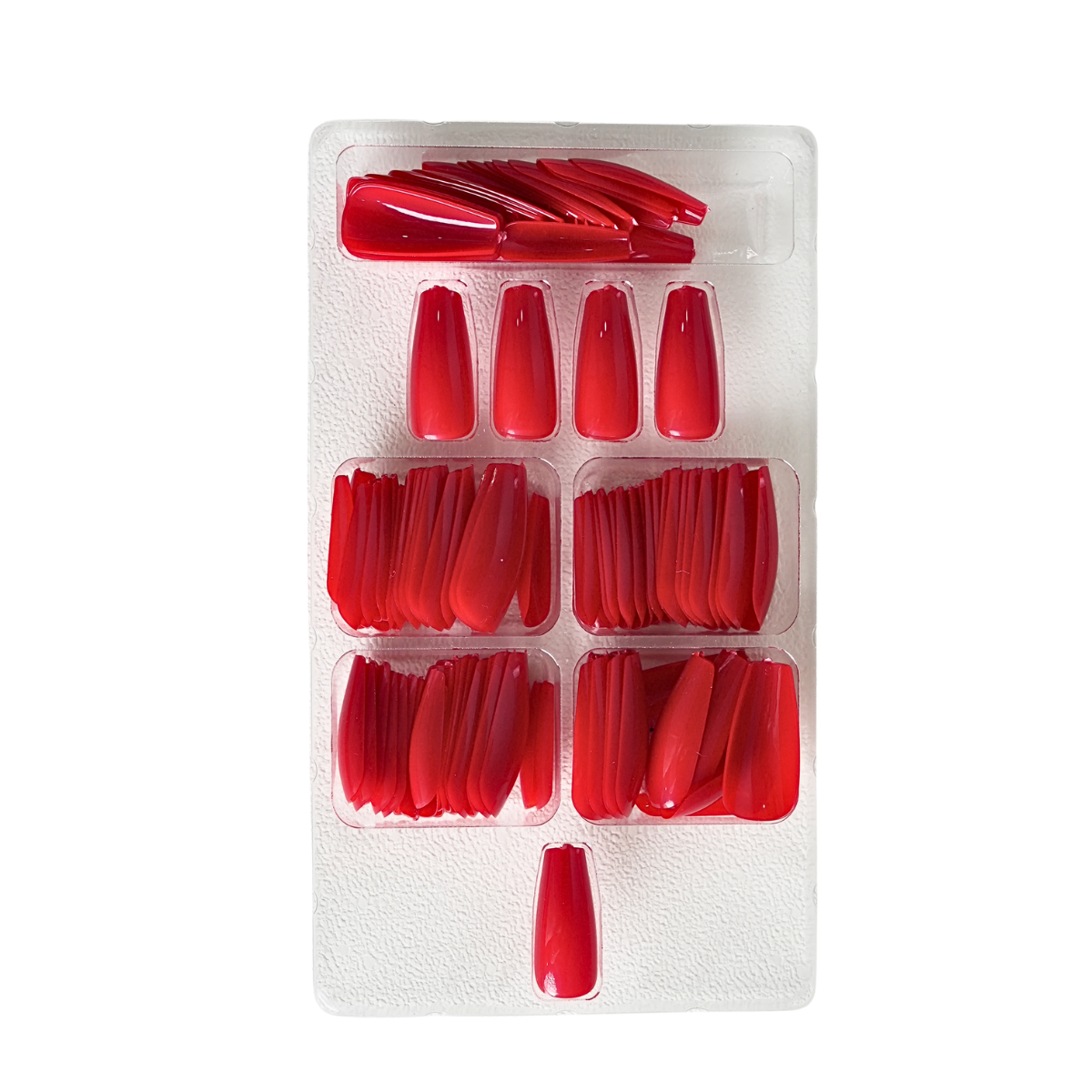 Unhas Postiças Sabrina Sato SP1268 – Pacote com 12 Caixas – Cores Variadas – 120 Unidades por Caixa