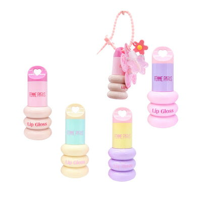 Lip Gloss com Chaveiro e Mini Gloss Femme Paris – Box com 24 Peças – FR151