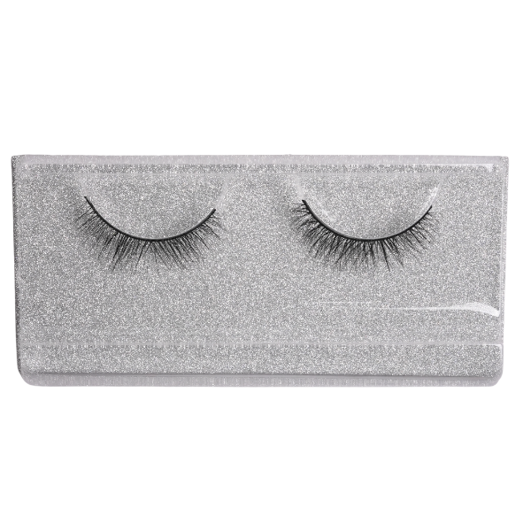 Cílios Postiços Mandala 6D – Box Expositor Holográfico Branco com 12 Caixinhas Individuais – MM2008