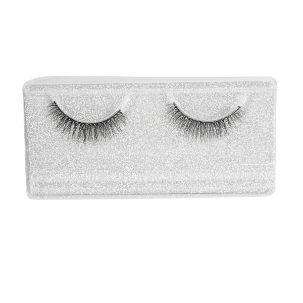 Cílios Postiços Mandala 6D – Box Expositor Holográfico Branco com 12 Caixinhas Individuais – MM2007