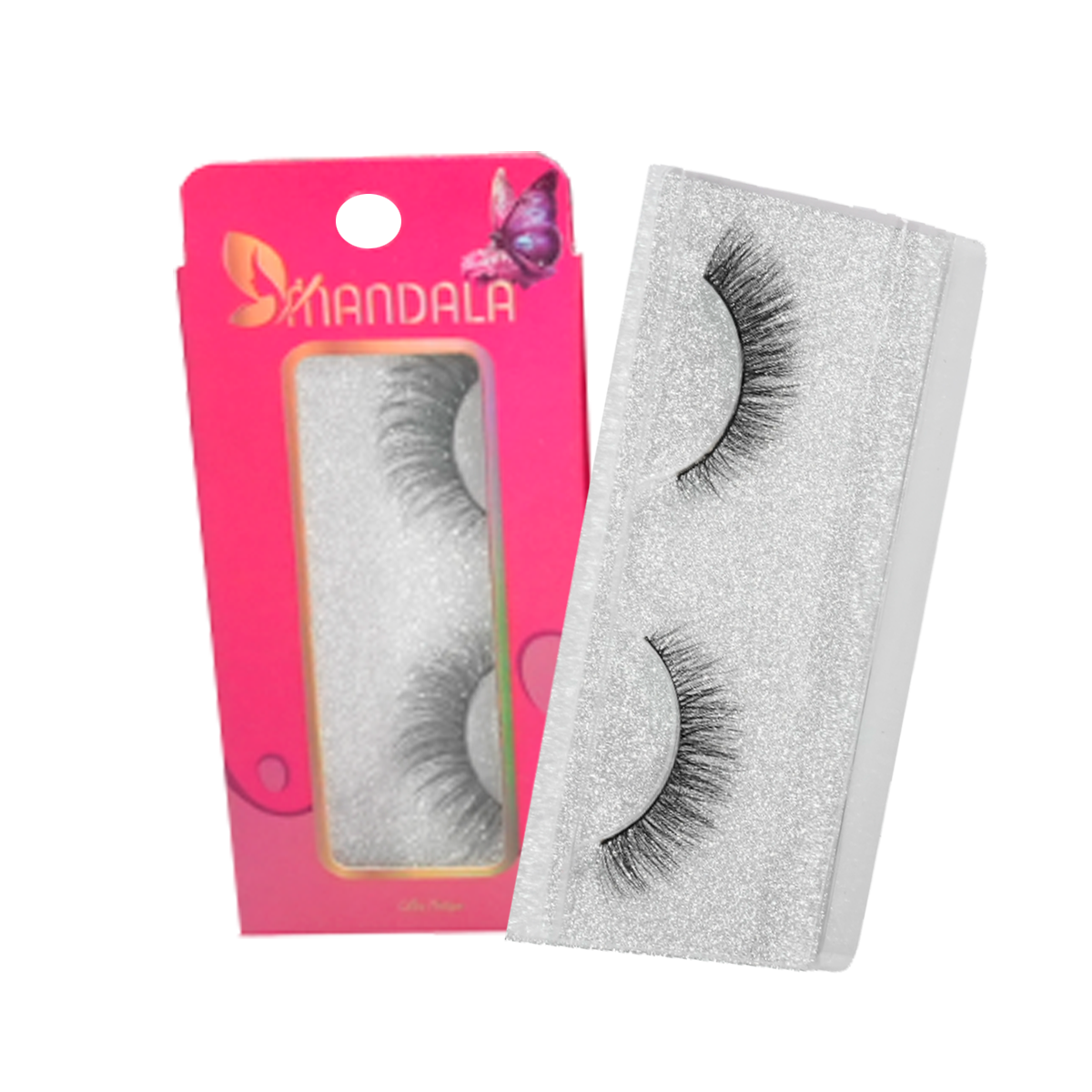 Cílios Postiços Mandala 6D – Box Expositor Holográfico Preto com 12 Caixinhas Individuais – MM2006