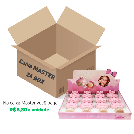 CAIXA MASTER 24 BOX - Pó Solto Femme Paris FR108CM