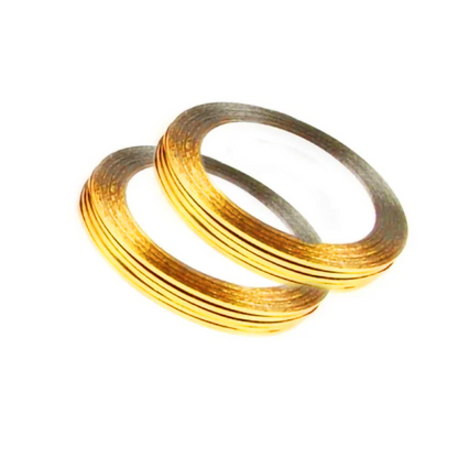 Decoração para Unhas – Fita Adesiva Dourada – DF3159 – Pacote com 12 Unidades