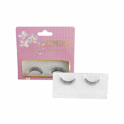Cílios Postiços 8D Femme Paris – Caixa com 10 Pares Individuais FM1001