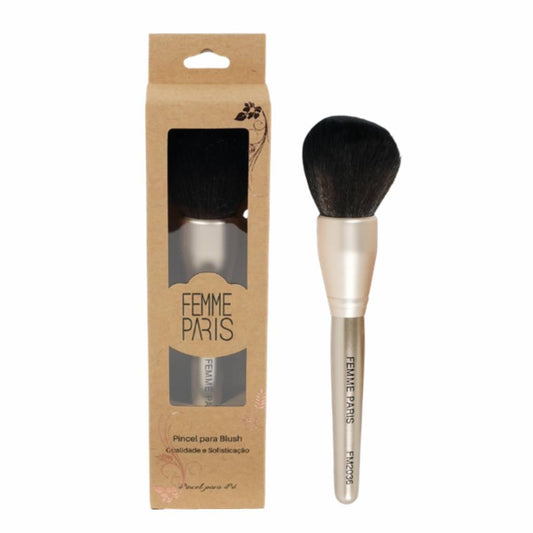 ATACADO: Pincel para Blush Femme Paris – Pacote com 12 Unidades – FM2036