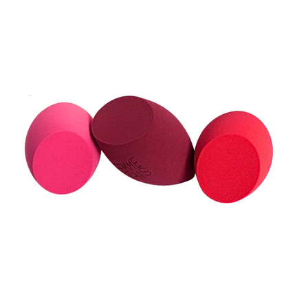 12 pçs Esponja p/ Maquiagem Gota Base Chanfrada Femme Paris - Revenda - FM3018