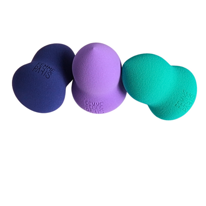 Pacote 12 pçs Esponja Formato Cinturinha Femme Paris | Ultra Macia Aumenta na Água - FM3019