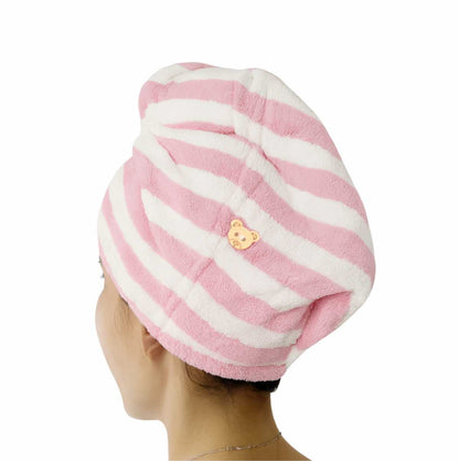 Toalha de Cabelo com Botão – Pacote com 12 Unidades - FP592