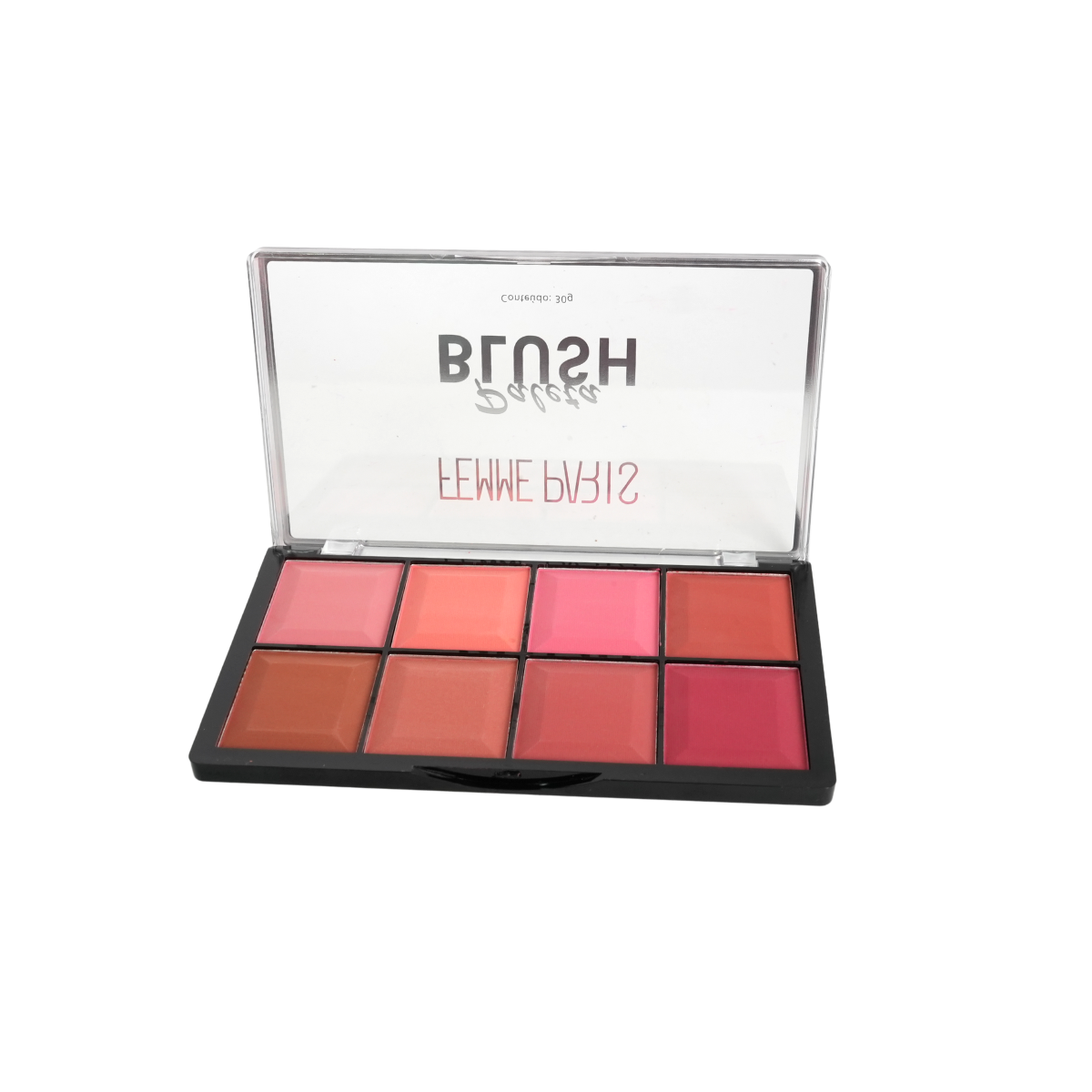 BOX 12 pçs Paleta de Blush Cores Pigmentadas De Longa Duração – Caixa FR045