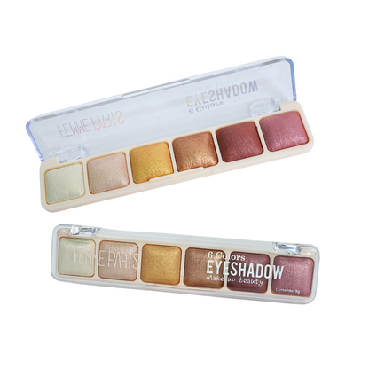 CAIXA MASTER - Paleta Compacta de Sombras Femme Paris - 12 BOX com 24 Unidades Cada - FR047CM