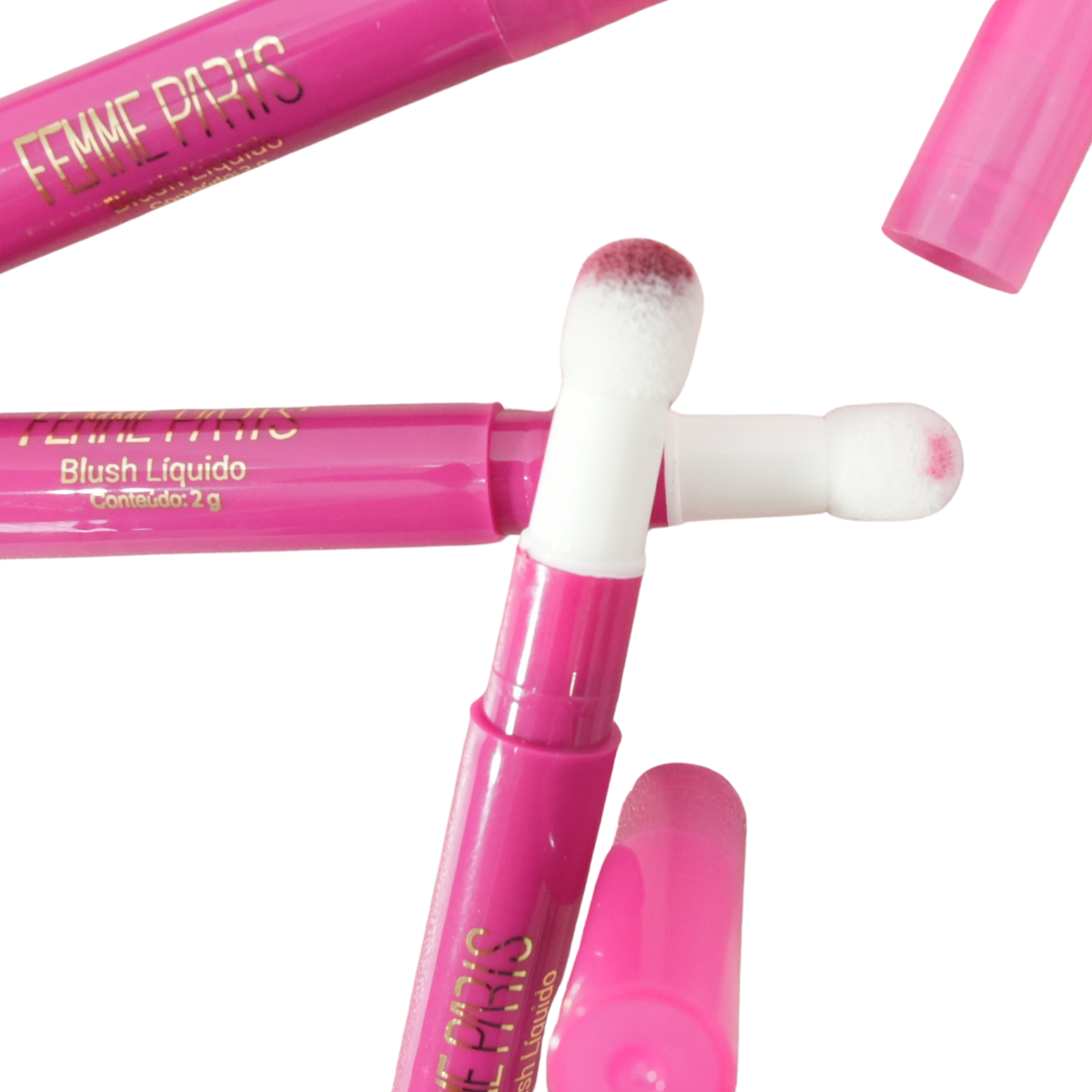 Blush Líquido Femme Paris FR122 Box com 24 peças