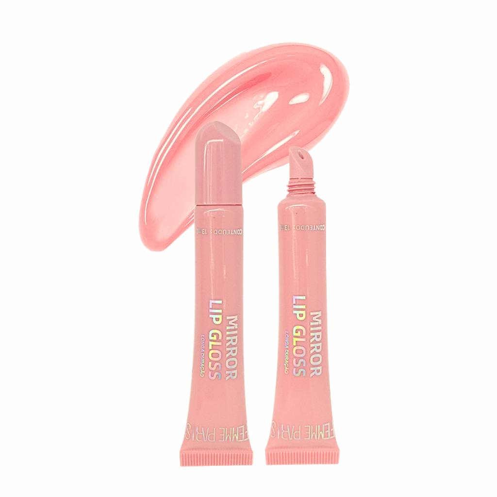 ATACADO: Mirror Lip Gloss Femme Paris - Box com 24 Peças - FR173