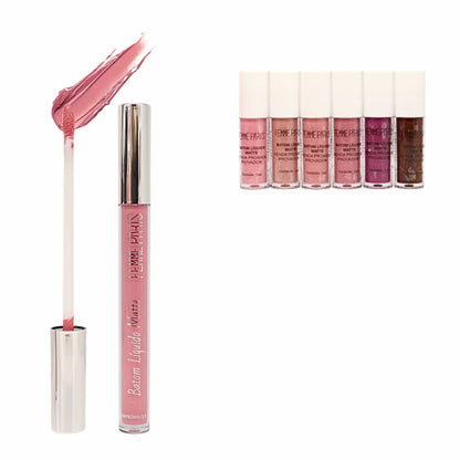 ATACADO: Batom Líquido Matte Femme Paris – Box com 24 Peças – FR178