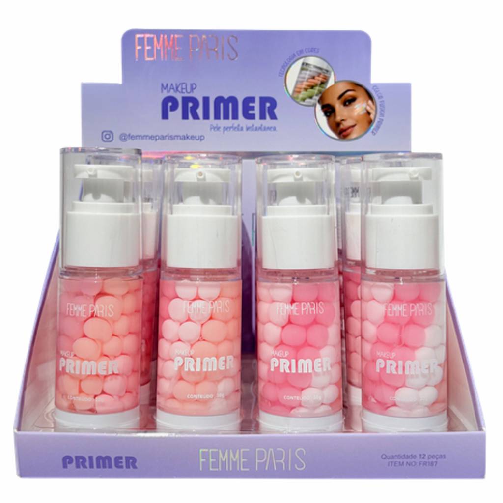 ATACADO: Primer Femme Paris – Box com 12 Peças – FR187