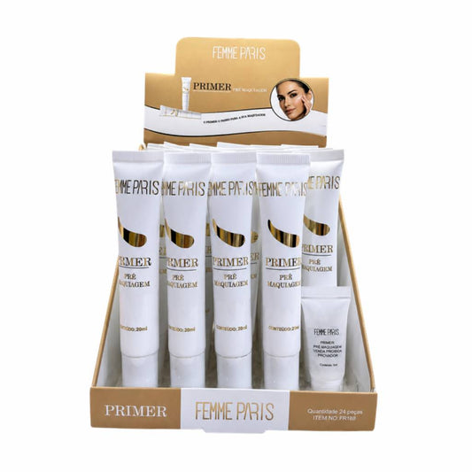 ATACADO: Primer Pré Maquiagem Femme Paris – Box com 24 Peças – FR188