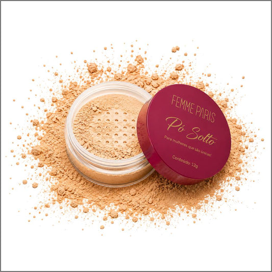 ATACADO: Pó Solto Femme Paris - Box com 24 Peças - FR193