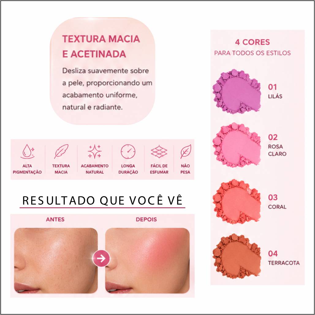 ATACADO: Blush Femme Paris – Box com 24 Peças – FR195