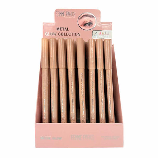 ATACADO: Lápis para Olhos Femme Paris – Box com 48 Peças – FR201