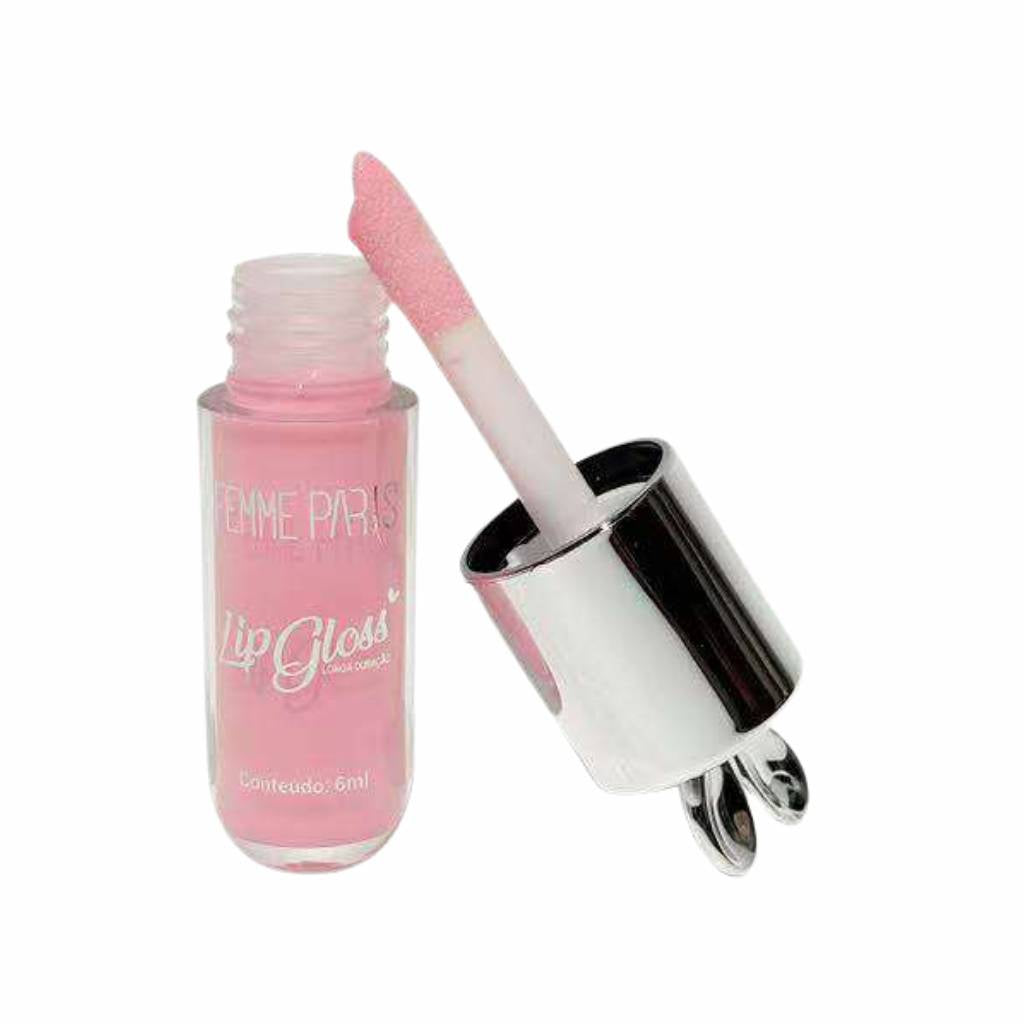 ATACADO: Lip Gloss Femme Paris – Box com 24 Peças – FR202