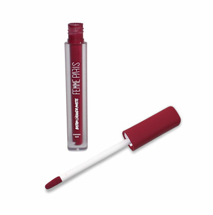 Batom Líquido Matte Femme Paris – Caixa com 24 Unidades (Cores Variadas) – FR604