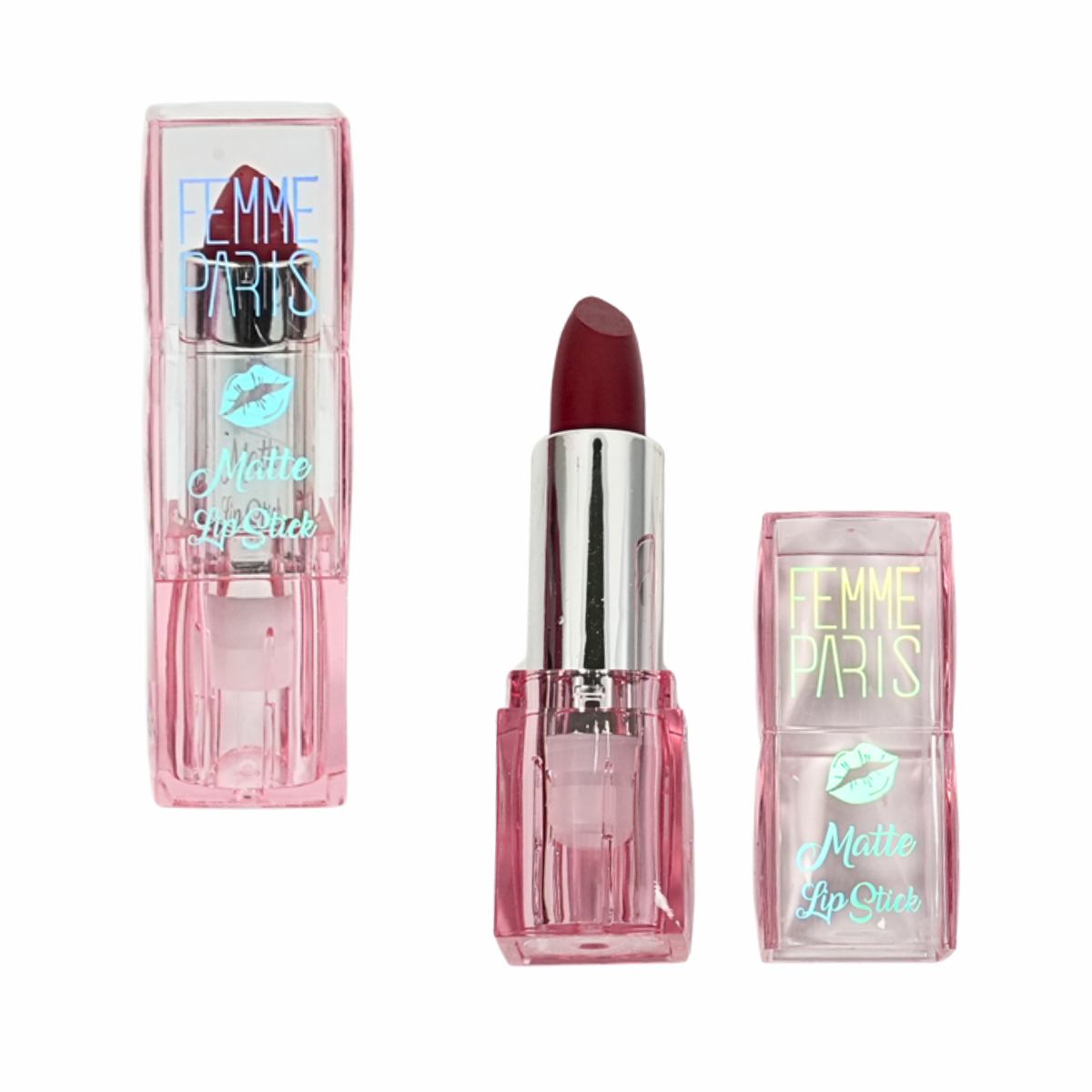 ATACADO: Lip Stick Matte Femme Paris – Box com 24 Peças – FR636