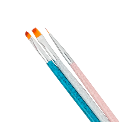 Kit de Pincéis para Unha Mandala – JD3266 – Pacote com 12 Conjuntos