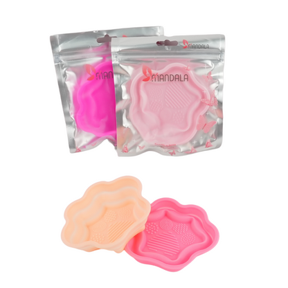 Suporte Para Limpar Pincel Mandala JD3277 – Pacote com 12 unidades – Cores Variadas