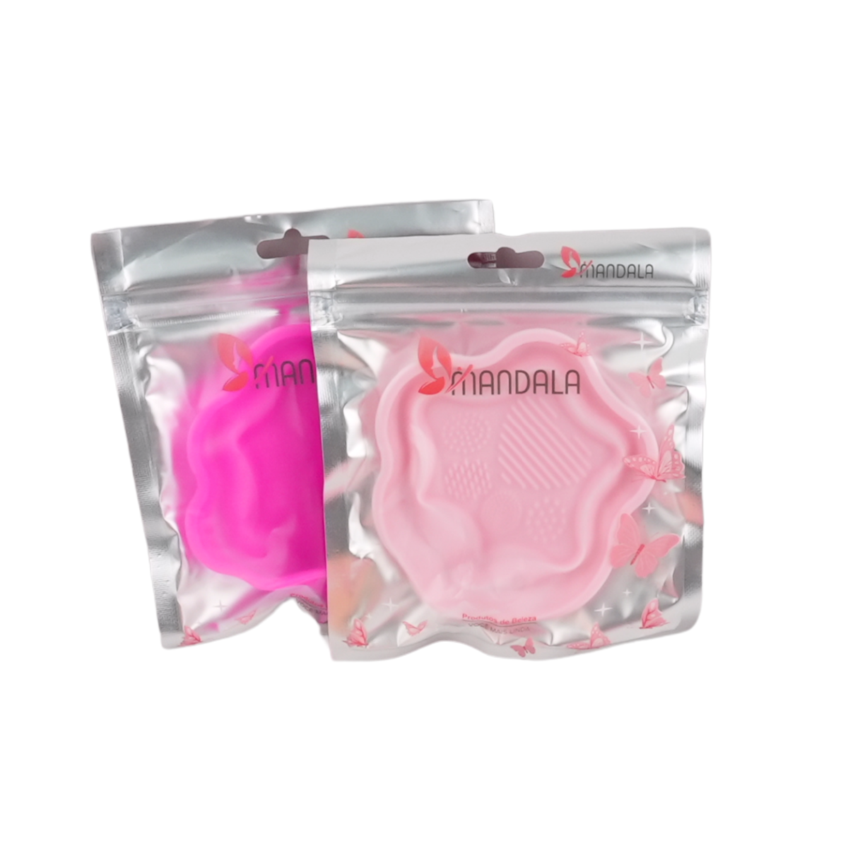 Suporte Para Limpar Pincel Mandala JD3277 – Pacote com 12 unidades – Cores Variadas