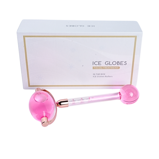 Massageador Facial de Vidro Ice Globes  Crioterapia | Spa em Casa | Pacote com 6 Unidades - MM007
