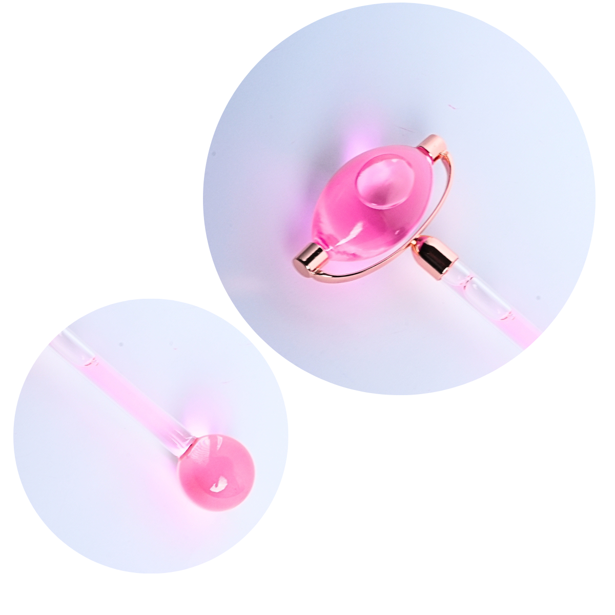 Massageador Facial de Vidro Ice Globes  Crioterapia | Spa em Casa | Pacote com 6 Unidades - MM007