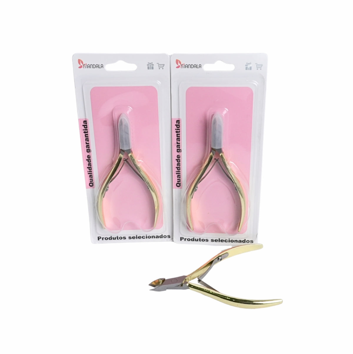 Alicate para Cutículas Mandala – Pacote com 12 Unidades – MM4006