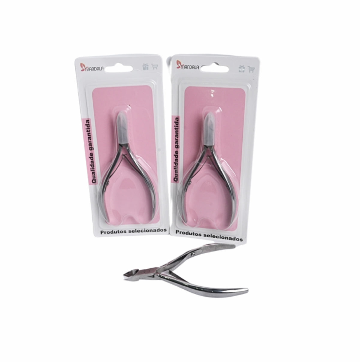 Alicate para Cutículas Mandala - Pacote com 12 Unidades - MM4007
