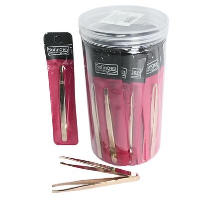 Pinça em Metal Dourado – MM4060 – Pote com 48 Peças