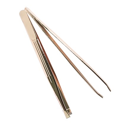 Pinça em Metal Dourado – MM4060 – Pote com 48 Peças