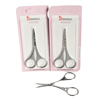 Tesourinha de Metal Mandala – MM4081 - Pacote com 1 Dúzia (12 unidades)