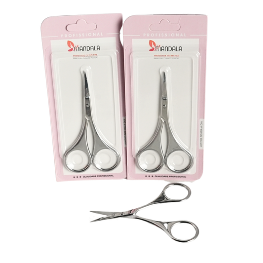 Tesourinha de Metal Mandala – MM4081 - Pacote com 1 Dúzia (12 unidades)
