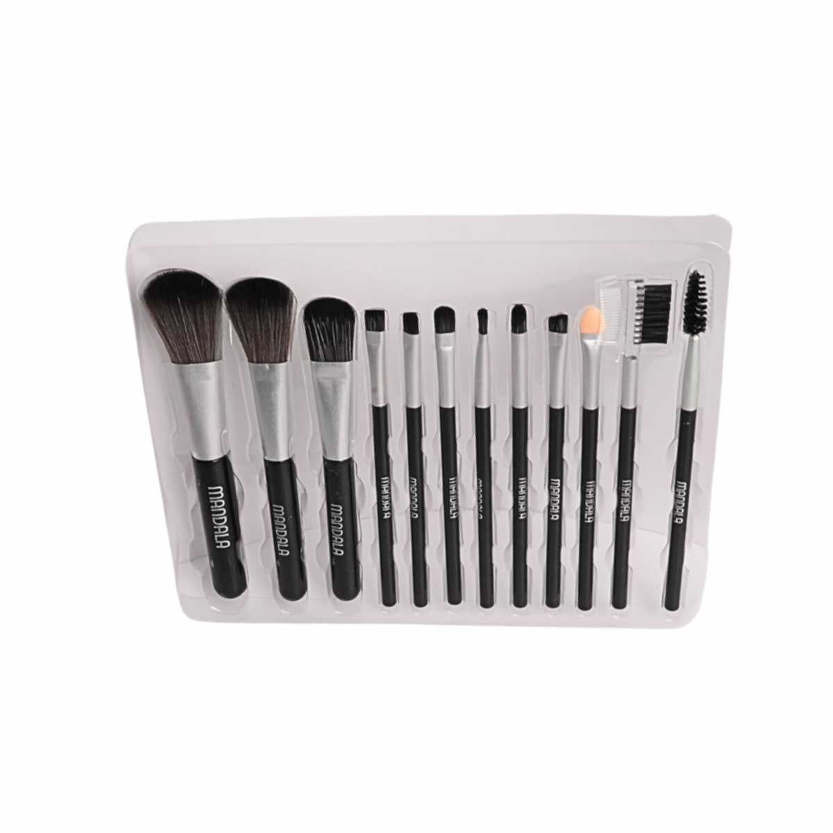 Pacote com 6 kits de Pincéis para Maquiagem Mandala - Cada Kit com 12 Peças - MP036