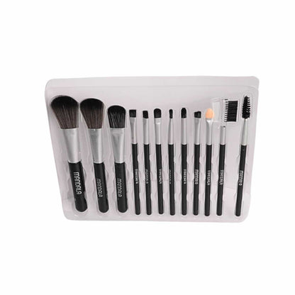 Pacote com 6 kits de Pincéis para Maquiagem Mandala - Cada Kit com 12 Peças - MP036