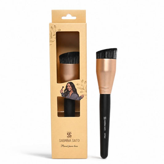 Kit 12 Pincéis Para Base Sabrina Sato SP060 Cerdas Densas Embalados Revenda Atacado