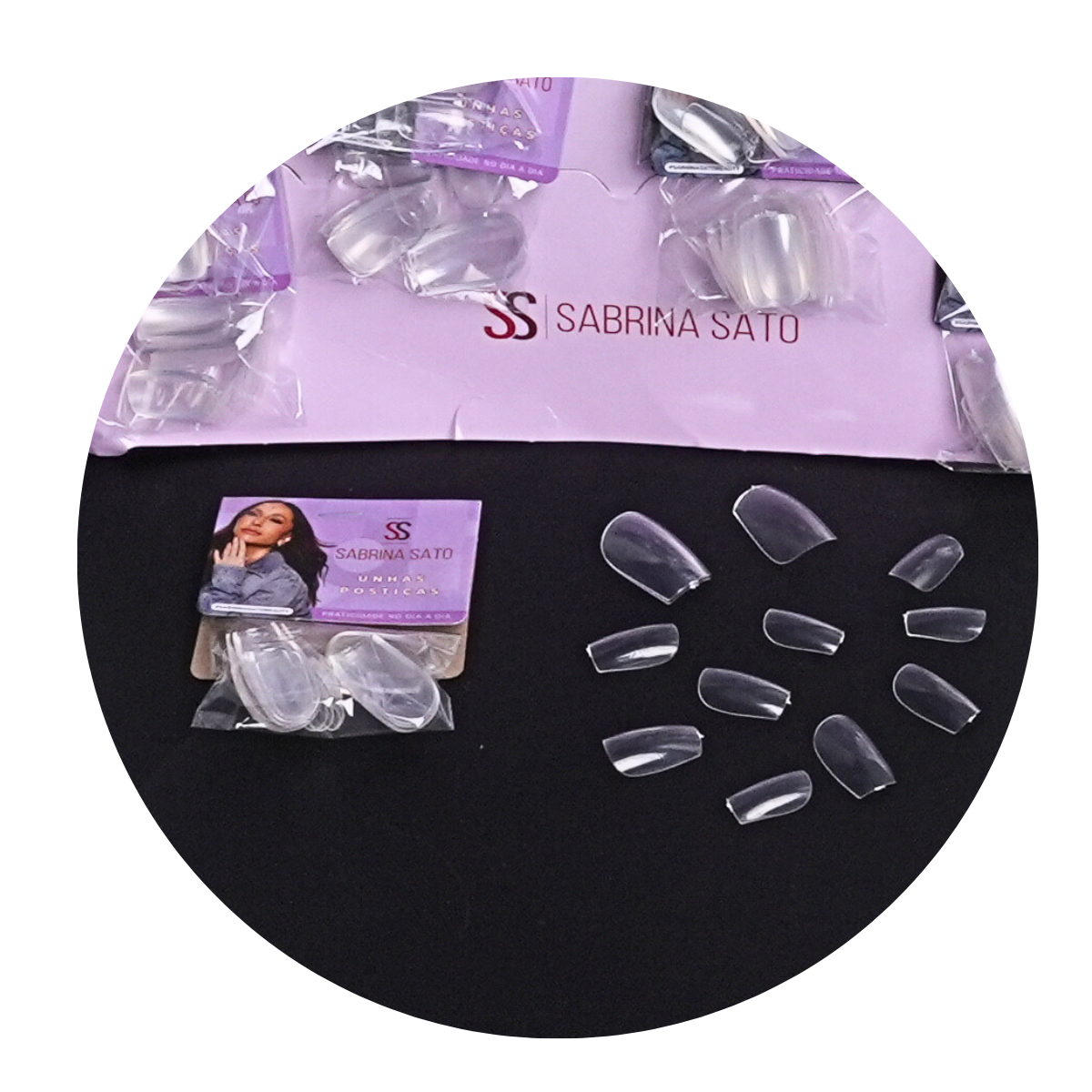 Unhas Postiças Sabrina Sato SP1141 – Cartela com 24 Packs