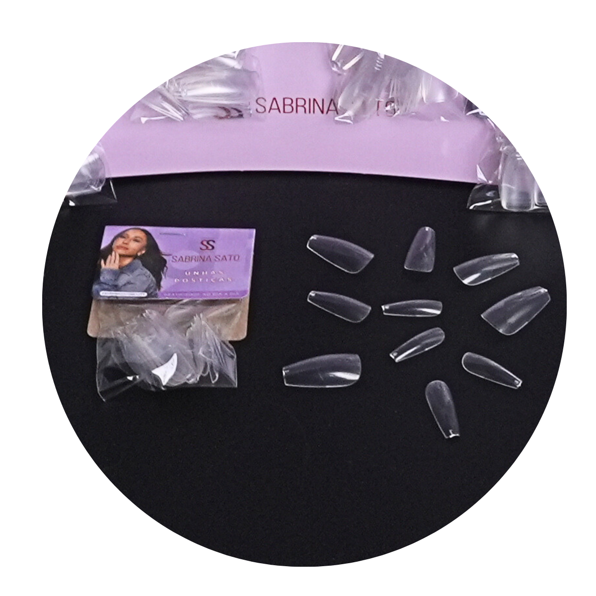 Unhas Postiças Sabrina Sato SP1145 – Cartela com 24 Packs