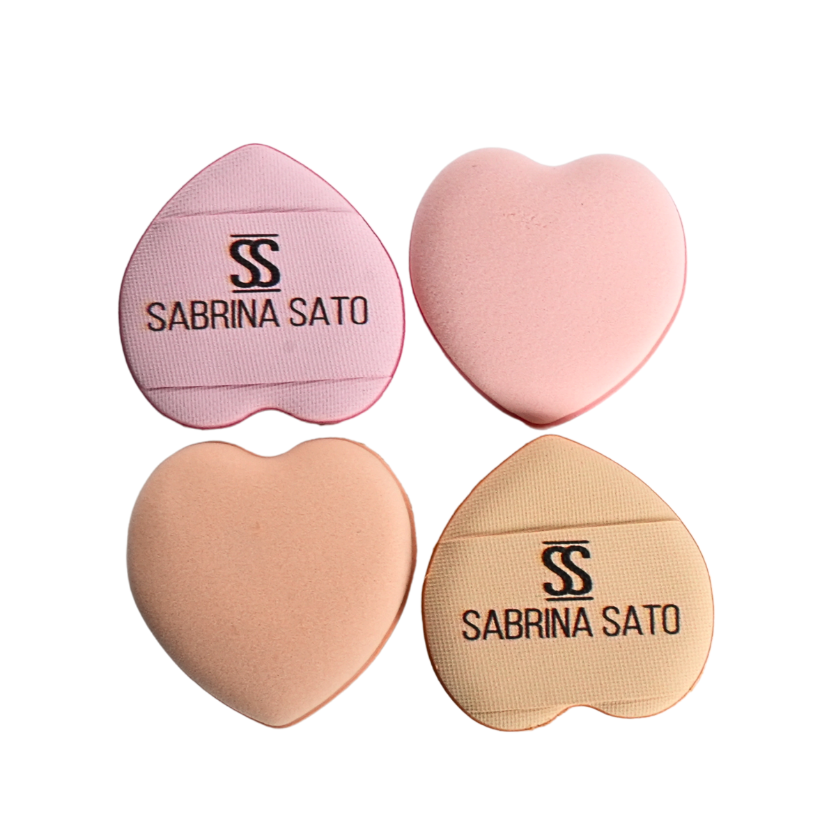 Mini Esponja Coração Sabrina Sato para Maquiagem – Pacote com 12 Un – SP2080
