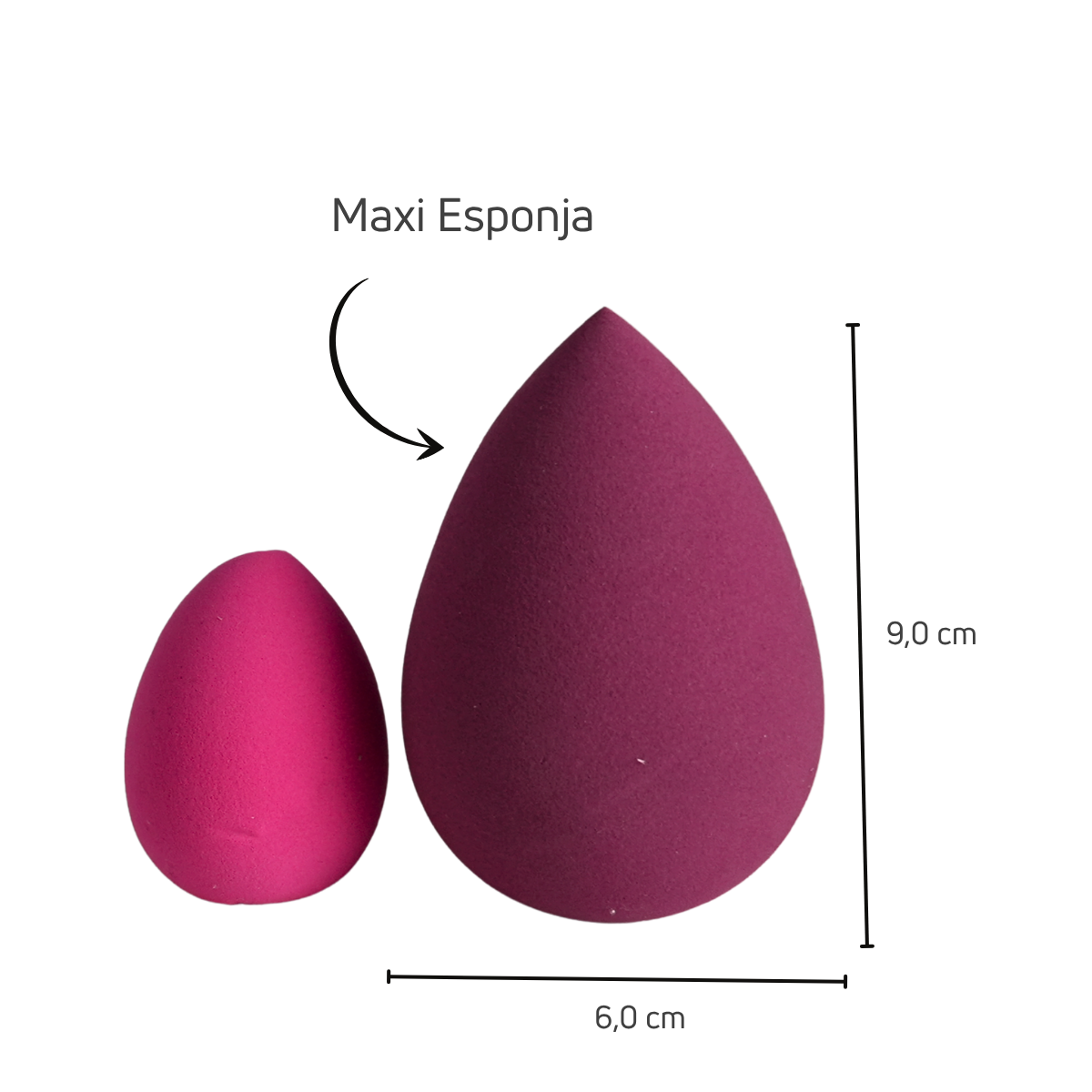 Maxi Esponja para Maquiagem Sabrina Sato – SP2108