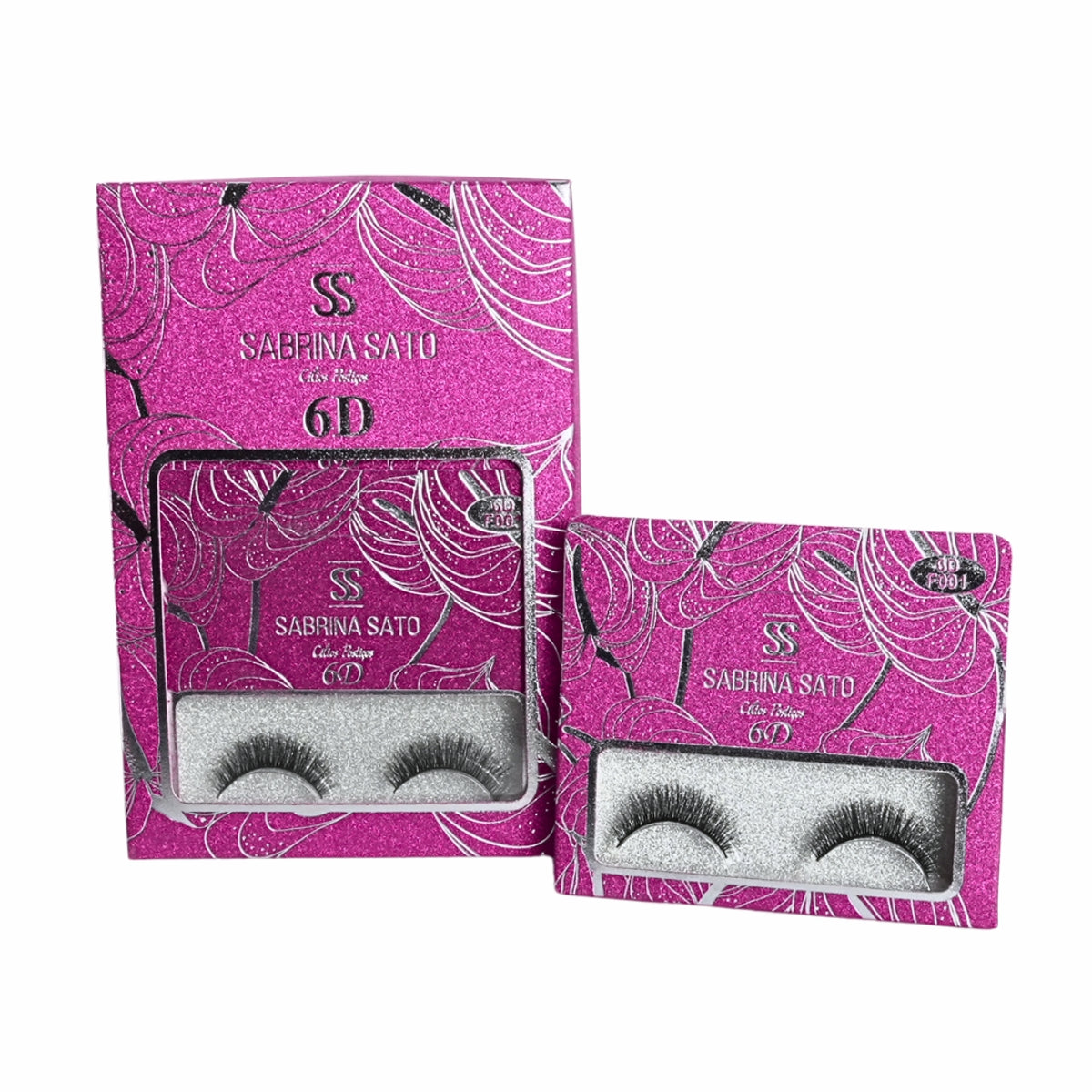 BOX: Cílios Postiços 8D Sabrina Sato – Caixa com 6 Pares Embalados Individualmente – SP3052