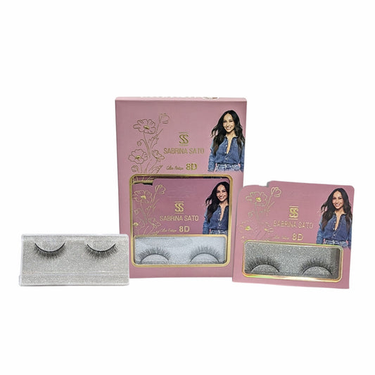 BOX: Cílios Postiços 8D Sabrina Sato – Caixa com 6 Pares Embalados Individualmente – SP3127