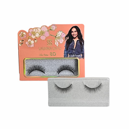 BOX: Cílios Postiços 8D Sabrina Sato – Caixa com 6 Pares Embalados Individualmente – SP3128